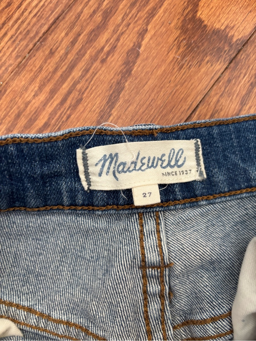 Madewell Denim Shorts - Casual Frayed Hem - Picture 3 of 5